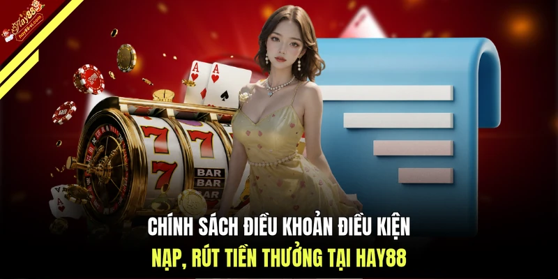 Chính sách điều khoản điều kiện nạp, rút tiền thưởng tại HAY88